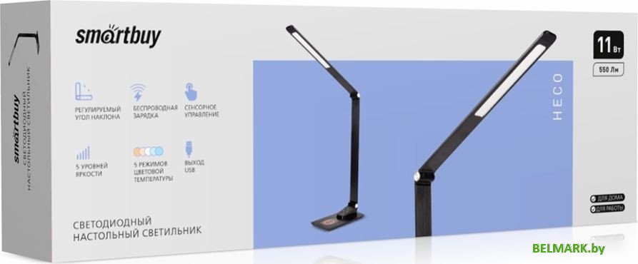 Настольная лампа SmartBuy SBL-DL-11-wc-b - фото