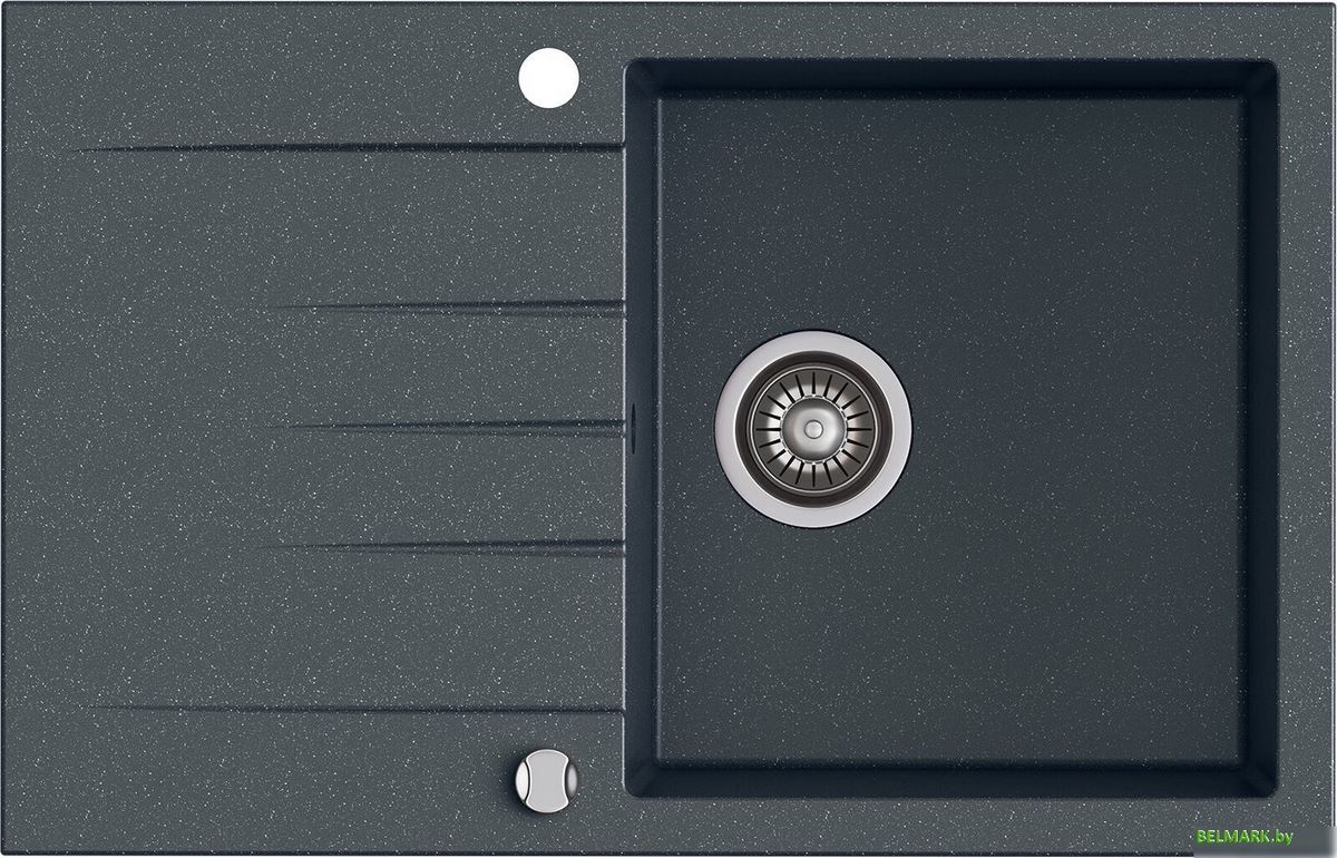 Кухонная мойка Kernau KGS V 45A 1B1D Graphite - фото