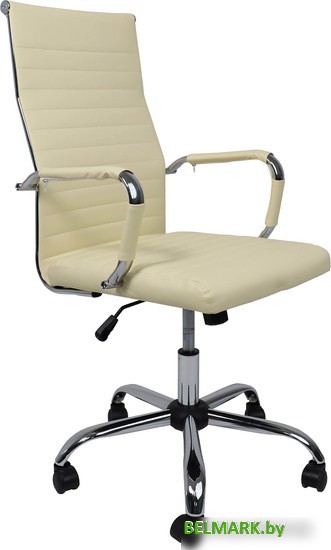 Кресло AksHome Elegance Light Eco (кремовый) - фото