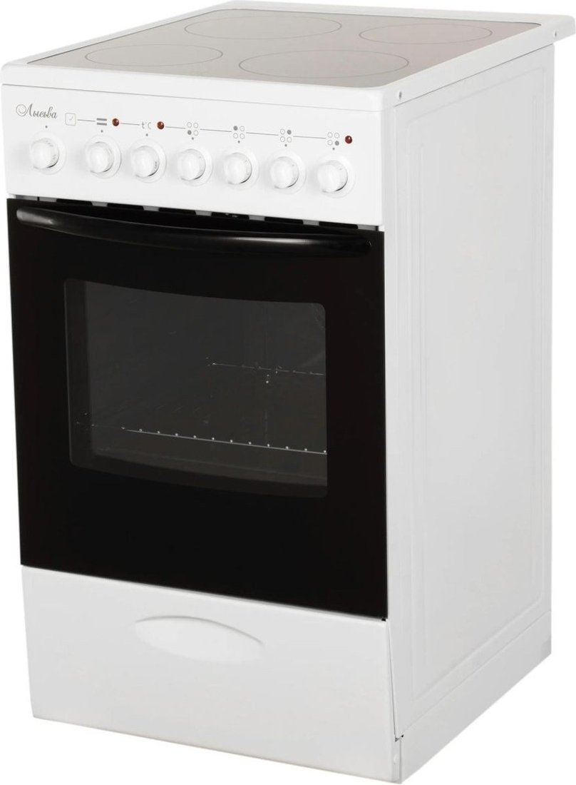 Кухонная плита Лысьва EF4006MK00 (без крышки, белый) - фото2