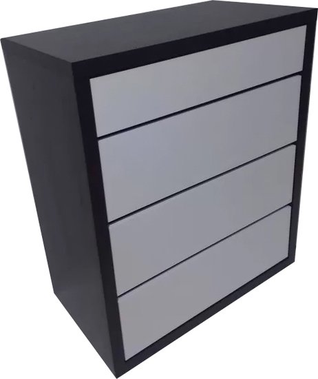 Комод Анрат К 800 (венге магия/белый) - фото