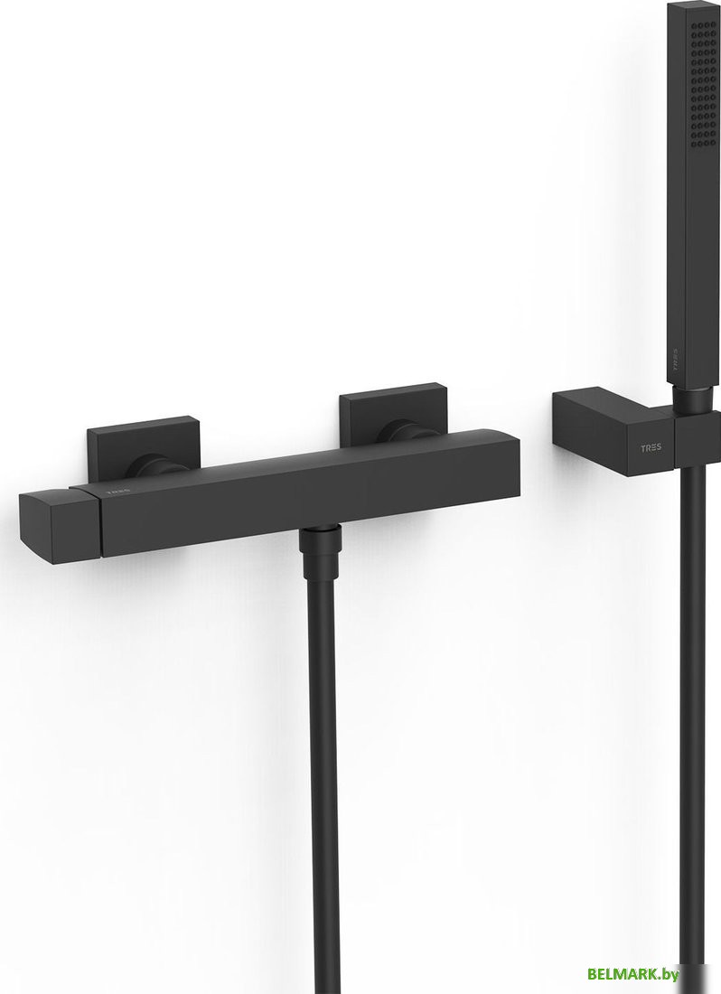 Смеситель с лейкой для биде Tres Slim 20216701Nm - фото