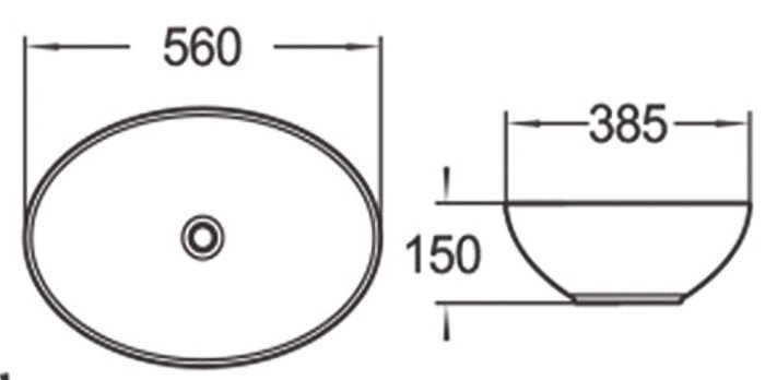 Умывальник SantiLine SL-1077 - фото2