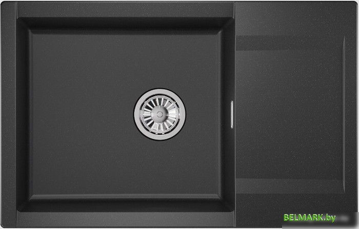 Кухонная мойка Granula ES-7807 (черный) - фото2