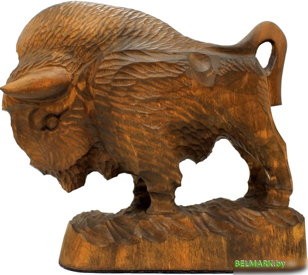Статуэтка Брестская Фабрика Сувениров Зубр bison150_bn (коричневый) - фото