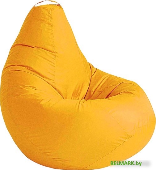 Кресло-мешок Kreslomeshki Груша L G-100x80-ZH (желтый) - фото