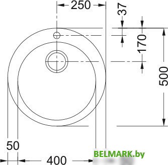 Кухонная мойка Franke Solo SOD 610-50 143.0676.466 (бежевый) - фото2