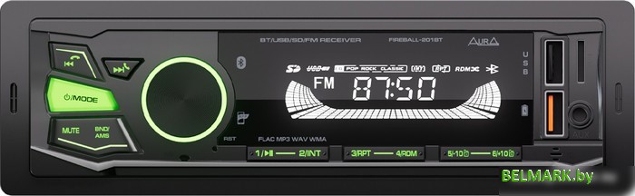 USB-магнитола Aura Fireball-201BT - фото
