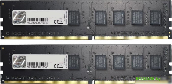 Оперативная память G.Skill Value 2x32ГБ DDR4 2666 МГц F4-2666C19D-64GNT - фото