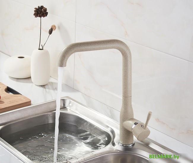 Смеситель Ledeme H98 L4698M (светло-бежевый матовый) - фото2