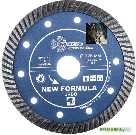 Отрезной диск алмазный Trio Diamond T102 - фото