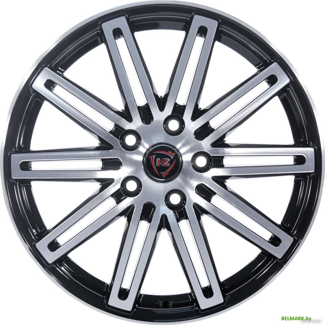 Литые диски NZ R-01 17x7" 5x108мм DIA 63.35мм ET 45мм BKF - фото2