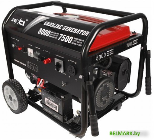 Бензиновый генератор SENCI SC6000-E3 - фото