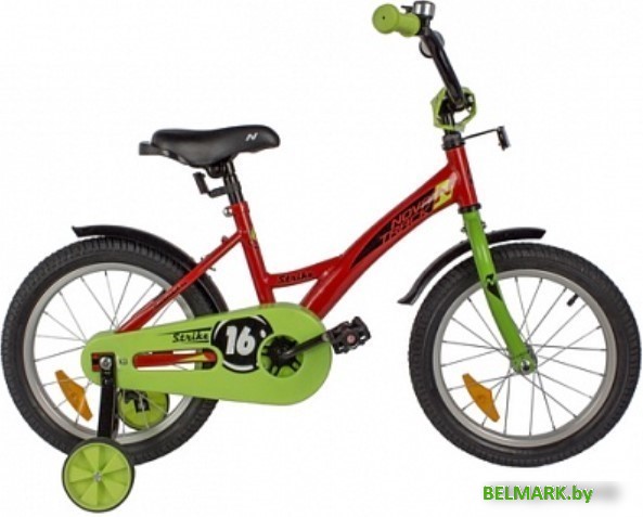 Детский велосипед Novatrack Strike 16 2022 163STRIKE.GN22 (красный) - фото