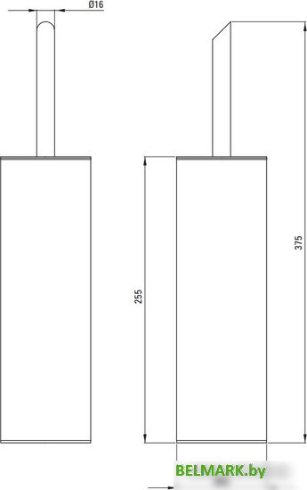 Ершик для унитаза Deante Gold BR ADI R712 - фото2