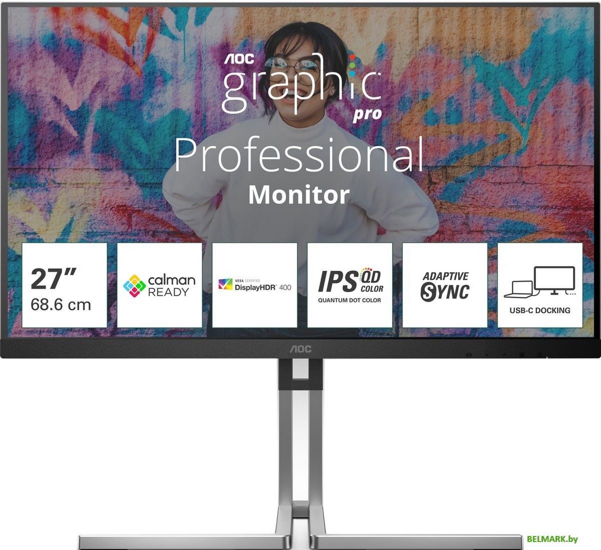 Монитор AOC Graphic Pro Q27U3CV - фото