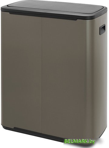 Brabantia Bo Touch Bin 60 л (платиновый) - фото2