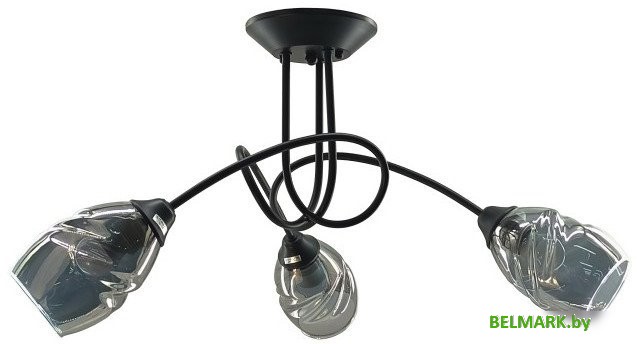 Люстра средней высоты Aitin Pro НПБ 02-3x60-102 S5126/3 (черный) - фото
