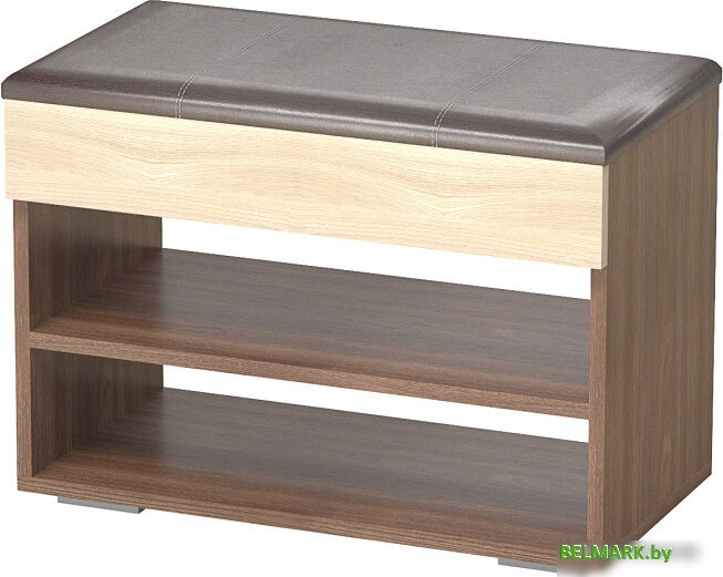 Банкетка Премиум София-3 (шимо темный/шимо светлый) - фото