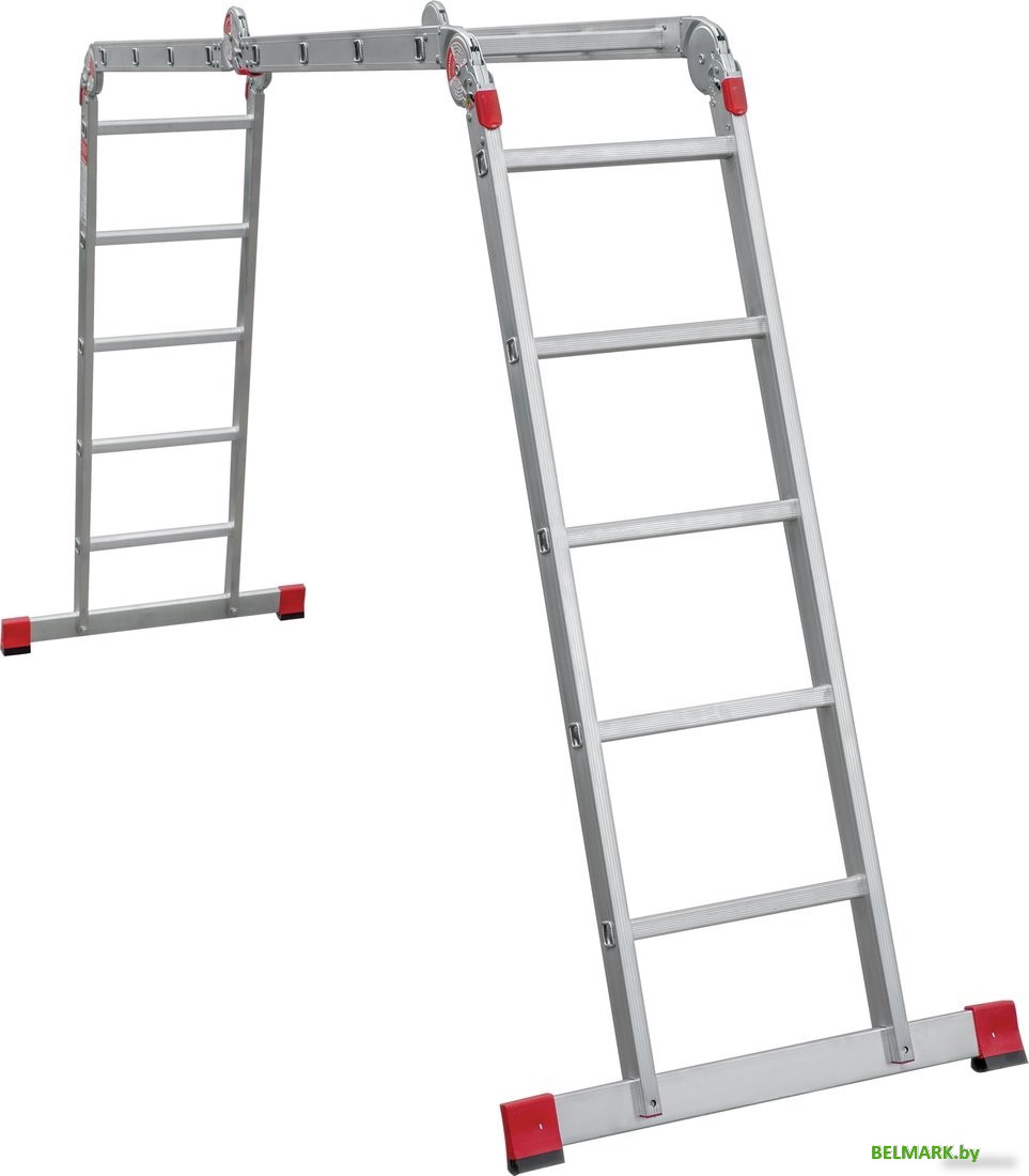 Лестница-трансформер Новая высота NV3320 3320245 (2x4 + 2x5 ступеней) - фото