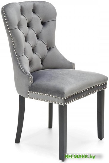 Стул Halmar Miya (серый/черный) - фото