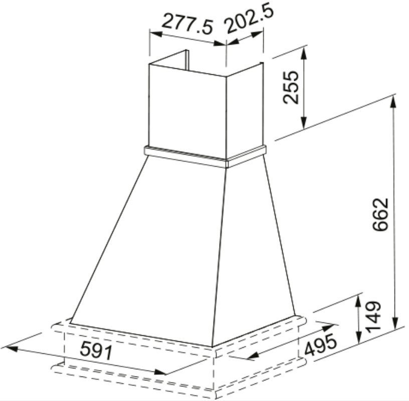 Кухонная вытяжка Franke FCL 60 NF EGC 321.0592.487 - фото2