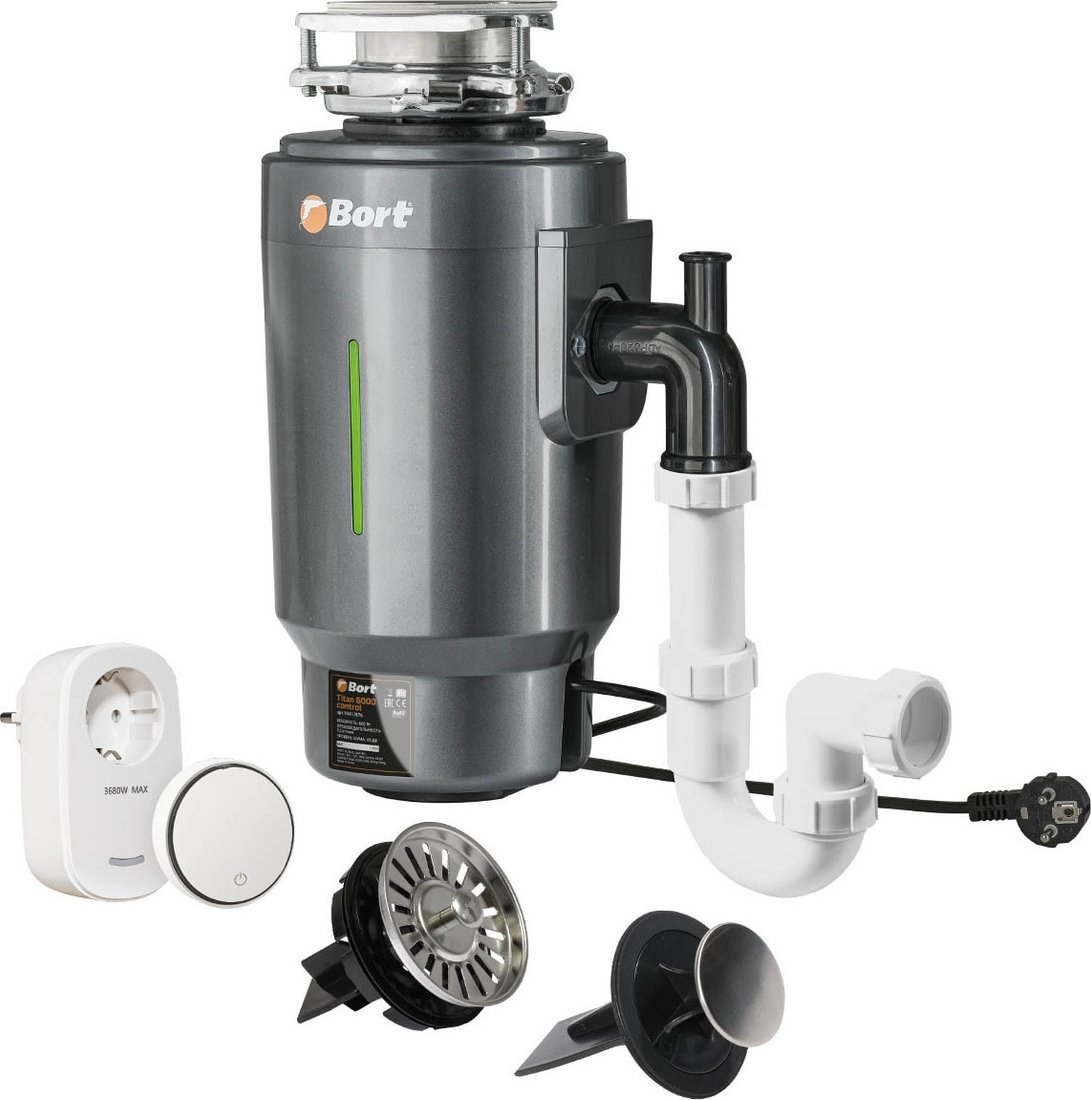 Измельчитель пищевых отходов Bort Titan 6000 Control - фото2