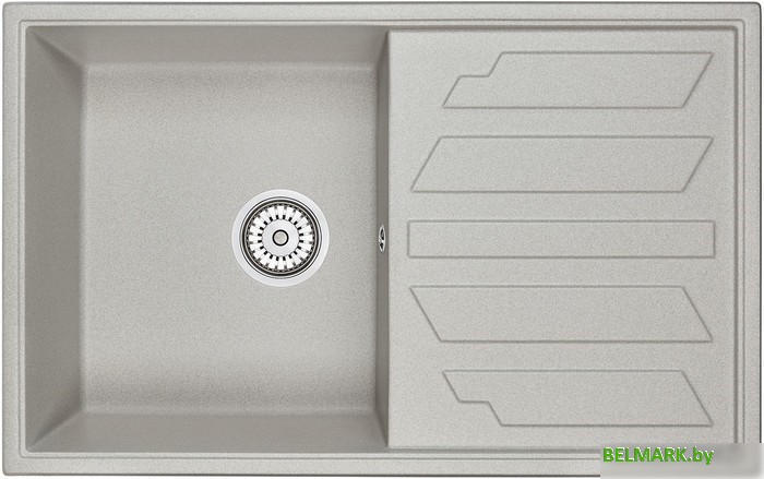 Кухонная мойка Granula 8002 (базальт) - фото