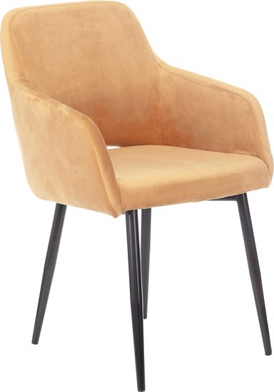 Стул Бюрократ CH-380F (янтарный Italia 9/черный) - фото