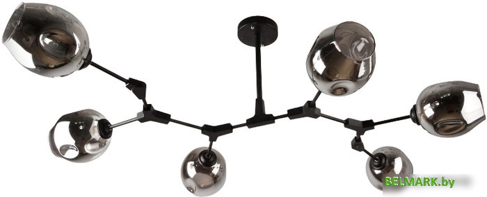 Люстра средней высоты Mirastyle BL-9144/6B BK - фото