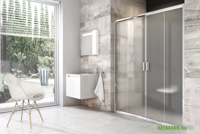 Душевая дверь Ravak Blix BLDP4 160 (серебристый/прозрачное) - фото