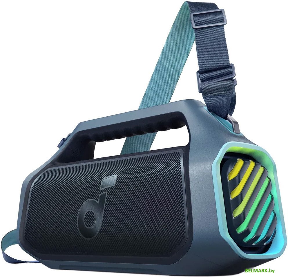 Беспроводная колонка Soundcore Boom 2 Plus (синий) - фото