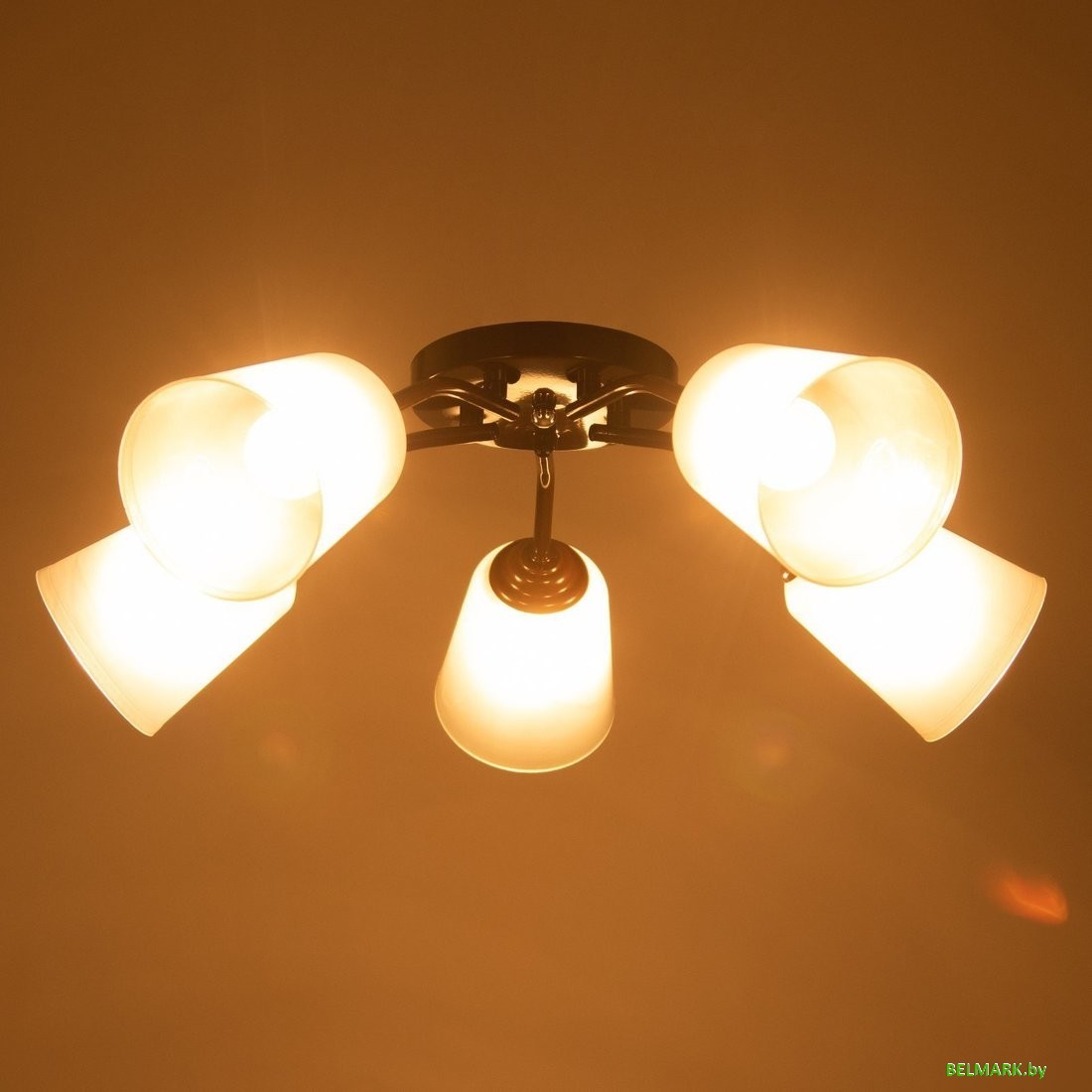 Люстра BayerLux Онлайн Цилиндр 9095885 (венге/черный) - фото