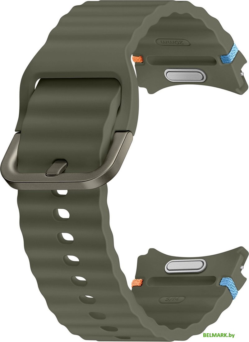 Ремешок Samsung Sport Galaxy для Samsung Galaxy Watch7 (S/M, зеленый) - фото