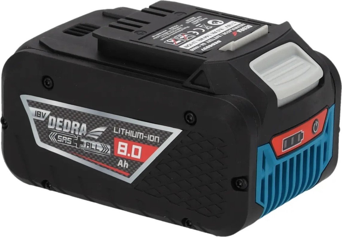 Аккумулятор Dedra DED6937 (18В/8 Ач) - фото2