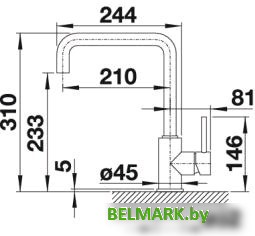 Смеситель Blanco Mili (хром) - фото2