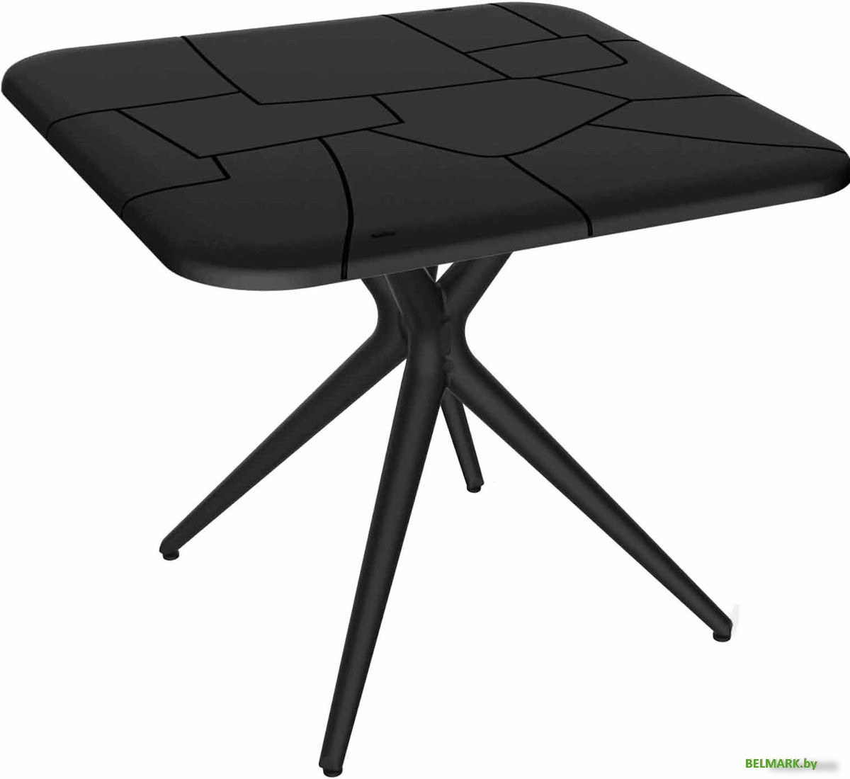 Кухонный стол Sheffilton SHT-TU30/TT30 (черный) - фото