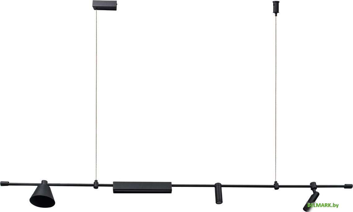 Подвесная люстра Kinklight Ристо 07616-150L.19 (черный) - фото2