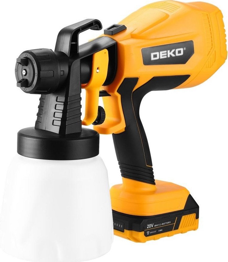 Краскораспылитель Deko SGDK20-Li 086-1020 (с 2-мя АКБ) - фото2