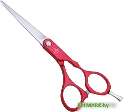 Ножницы парикмахерские Dewal Colour Step M31960-RD (красный) - фото