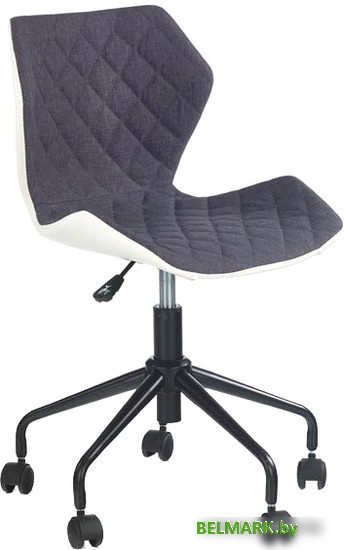 Кресло Halmar Matrix (белый/серый) - фото