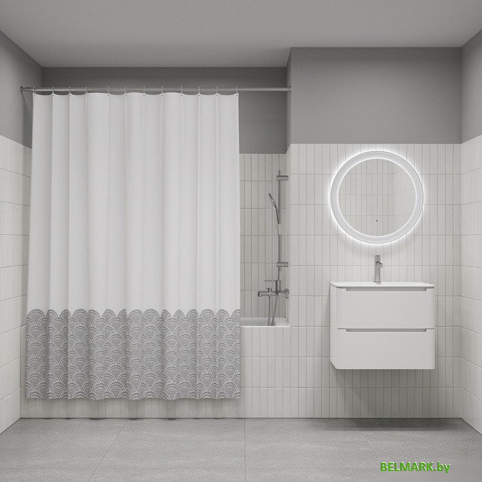 Шторка-занавеска для ванны IDDIS BW01P18i11 - фото