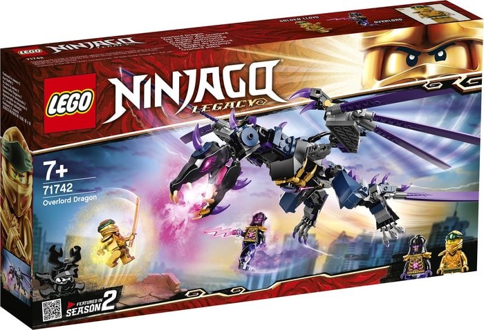Конструктор LEGO Ninjago 71742 Дракон Оверлорда - фото