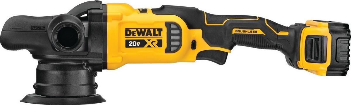 Полировальная машина DeWalt DCM848P2 (с 2-мя АКБ, сумка) - фото2