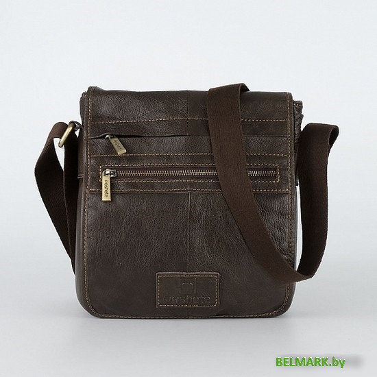 Сумка для ноутбука Poshete 253-01263-26-DBW (коричневый) - фото