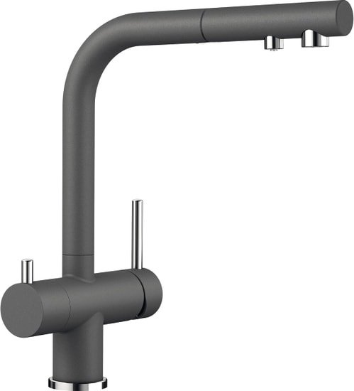 Смеситель Blanco Fontas-S II 525207 (темная скала) - фото