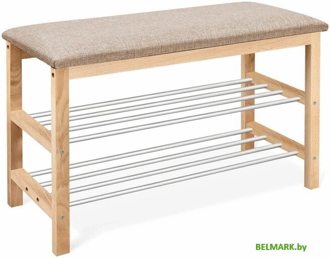 Банкетка Sheffilton SR-0628 Б-3 (прозрачный лак/кедровый) 295659 - фото