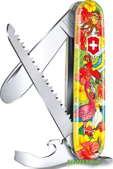 Складной нож Victorinox My First Victorinox 0.2373.E3 (желтый/красный) - фото