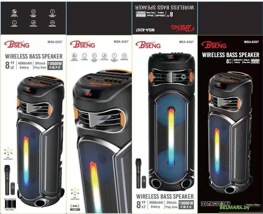 Беспроводная колонка Bseng MSA-8267 - фото2