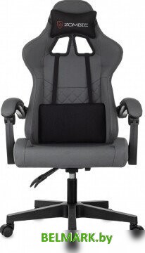 Игровое (геймерское) кресло Zombie 2 (серый/черный) - фото2